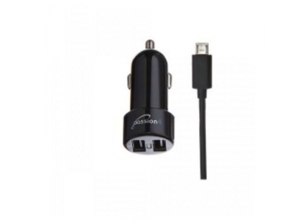 Passion4 1003 2 USB Car Charger Cable